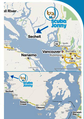 Sunshine Coast Map and Directions 